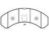 Brake Pad Set:8 284 000 106