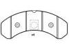 Plaquettes de frein Brake Pad Set:8 284 000 224