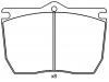 Plaquettes de frein Brake Pad Set:GDB5076