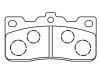 Bremsbelagsatz, Scheibenbremse Brake Pad Set:04492-14050