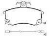 الفرامل الوسادة Brake Pad Set:2108-350 1080