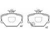 Bremsbelagsatz, Scheibenbremse Brake Pad Set:451 421 02 10