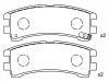 الفرامل الوسادة Brake Pad Set:44060-32G85