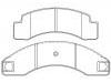 الفرامل الوسادة Brake Pad Set:D155-7085