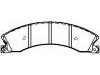 Plaquettes de frein Brake Pad Set:22770745