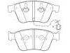 Bremsbelagsatz, Scheibenbremse Brake Pad Set:3W0 698 151 AA