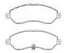 Bremsbelagsatz, Scheibenbremse Brake Pad Set:2870-4210-0120